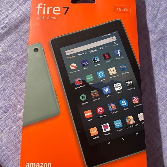 Amazon Kindle Fire 7 w/Alexa 16GB - Picture 1 of 5